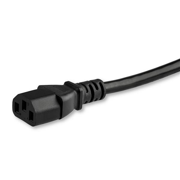 STARTECH CONSIG CABLE DE 4.5M DE ALIMENTACION CABL ACODADO NEMA 5-15P A C13 DE PC