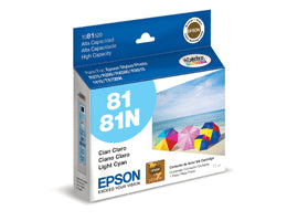 EPSON TINTA CYAN LIGHT ALTA CAPACIDADSUPL R270.290.T50.RX590.610.TX700W.TX72