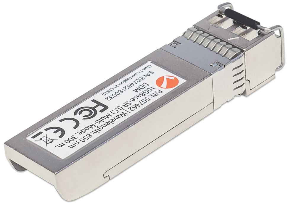 IC INTRACOM MODULO TRANSCEPTOR SFP GIGABIT PERP FIBRA OPTICA LC 10GBASE-SR 300M MODULO TRANSCEPTOR SFP GIGABIT FIBRA OPTICA LC 10GBASE-SR 300M