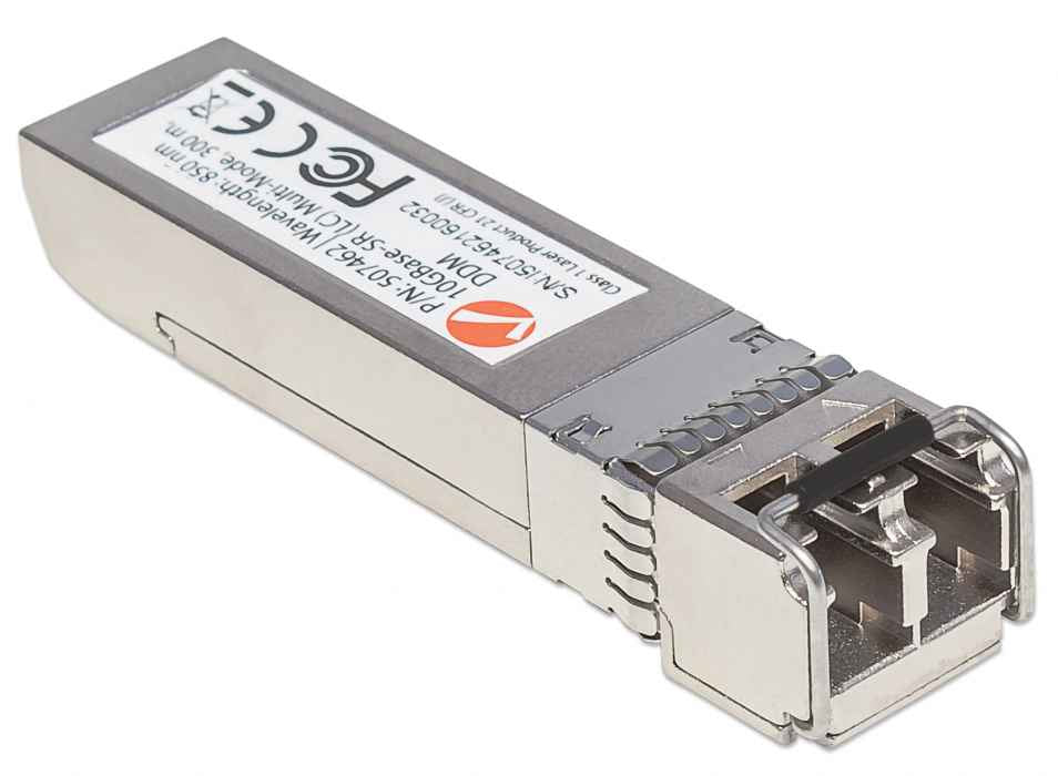 IC INTRACOM MODULO TRANSCEPTOR SFP GIGABIT PERP FIBRA OPTICA LC 10GBASE-SR 300M MODULO TRANSCEPTOR SFP GIGABIT FIBRA OPTICA LC 10GBASE-SR 300M