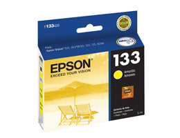 T133420-AL Cartucho Epson 133 Amarillo, 355 Páginas