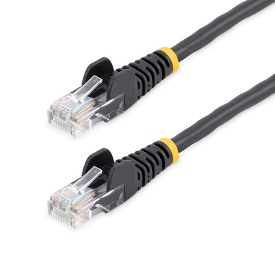 STARTECH CONSIG CABLE 5M DE RED ETHERNET CAT5E CABL RJ45 SIN TRABA SNAGLESS NEGRO .