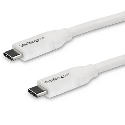 STARTECH CONSIG CABLE DE 4M USB-C A USB TIPO C ADAP CON PD 5A USB 2.0 BLANCO