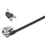 Kensington Candado de Llave para Laptops ClickSafe 2.0, 1.8 Metros, Negro