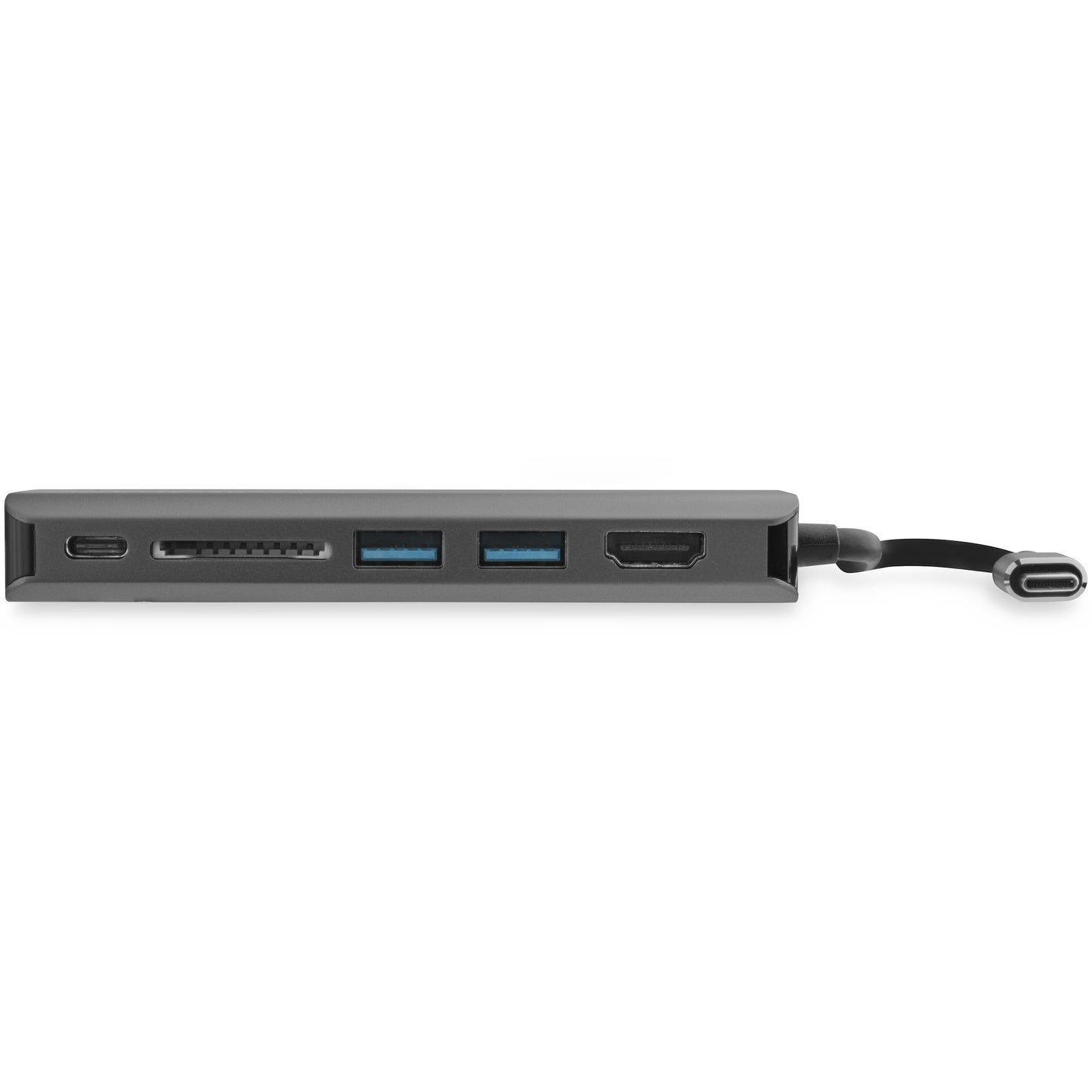 Adaptador multipuertos STARTECH USB C - Dock USB Tipo C a HDMI 4K - Hub 3x USB 3.0 - SD/SDHC - GbE - PD 3.0 60W - USB/TB3