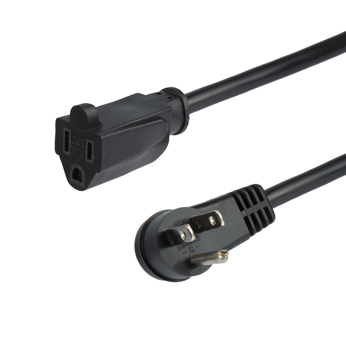 STARTECH CONSIG CABLE DE EXTENSION NEMA CABL 5-15R A NEMA 5-15P ACODADO 90CM