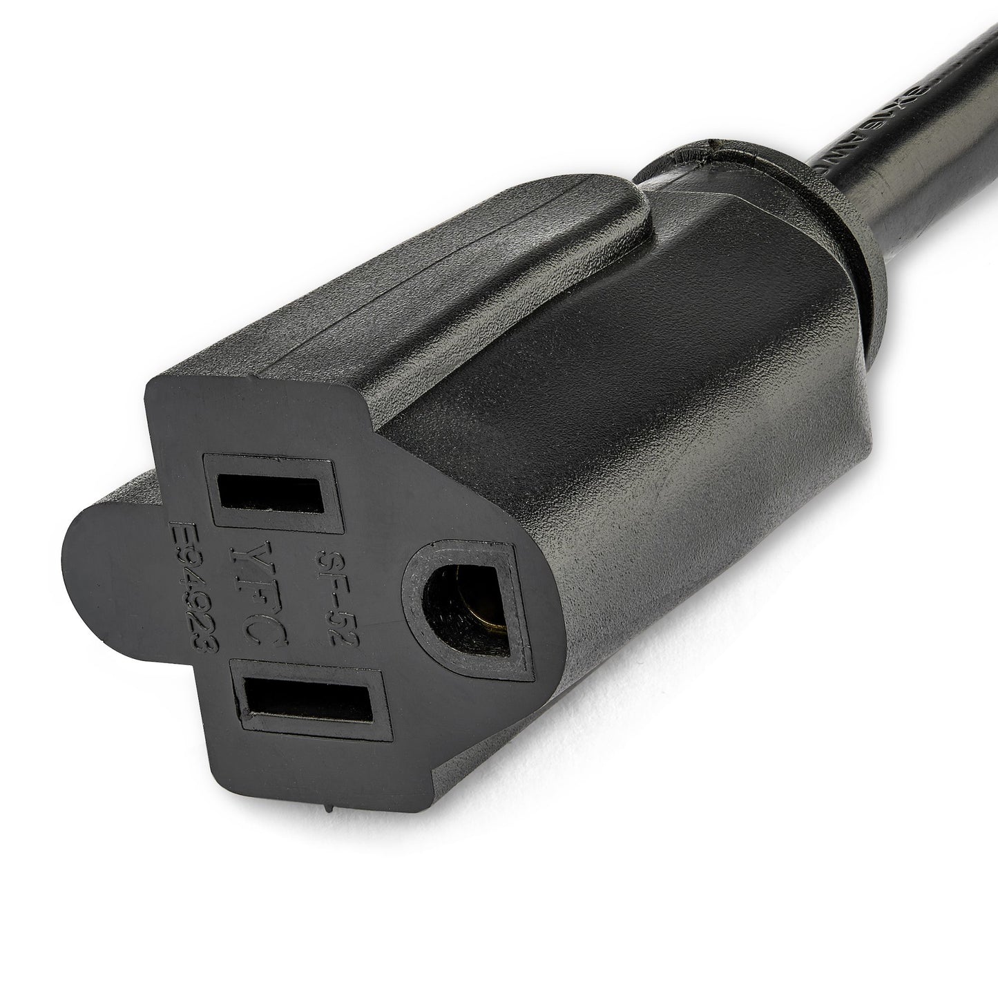 STARTECH CONSIG CABLE DE EXTENSION NEMA CABL 5-15R A NEMA 5-15P ACODADO 90CM