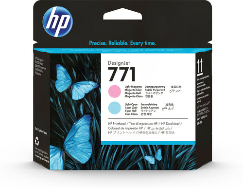 CE019A Cabezal HP 771 Magenta/Cian Claro