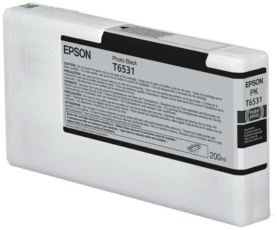 T653100 Cartucho Epson UltraChrome HDR Negro Fotográfico 200ml