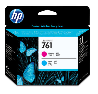 HP INC. HP 761 CABEZAL MAGENTA/CYAN PRHD TINTA AMPLIO FORMATO CH646A