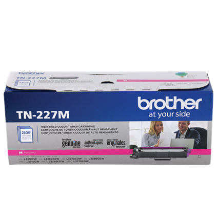 TN227M Tóner Brother Alto Rendimiento Magenta, 2300 Páginas