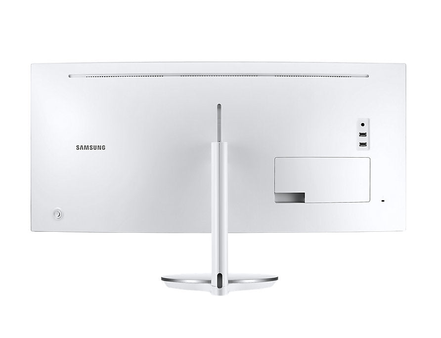 Monitor Curvo Samsung LC34J791WTLXZX QLED 34'', Quad HD, Ultra Wide, FreeSync, 100Hz, HDMI, Bocinas Integradas, Gris Claro