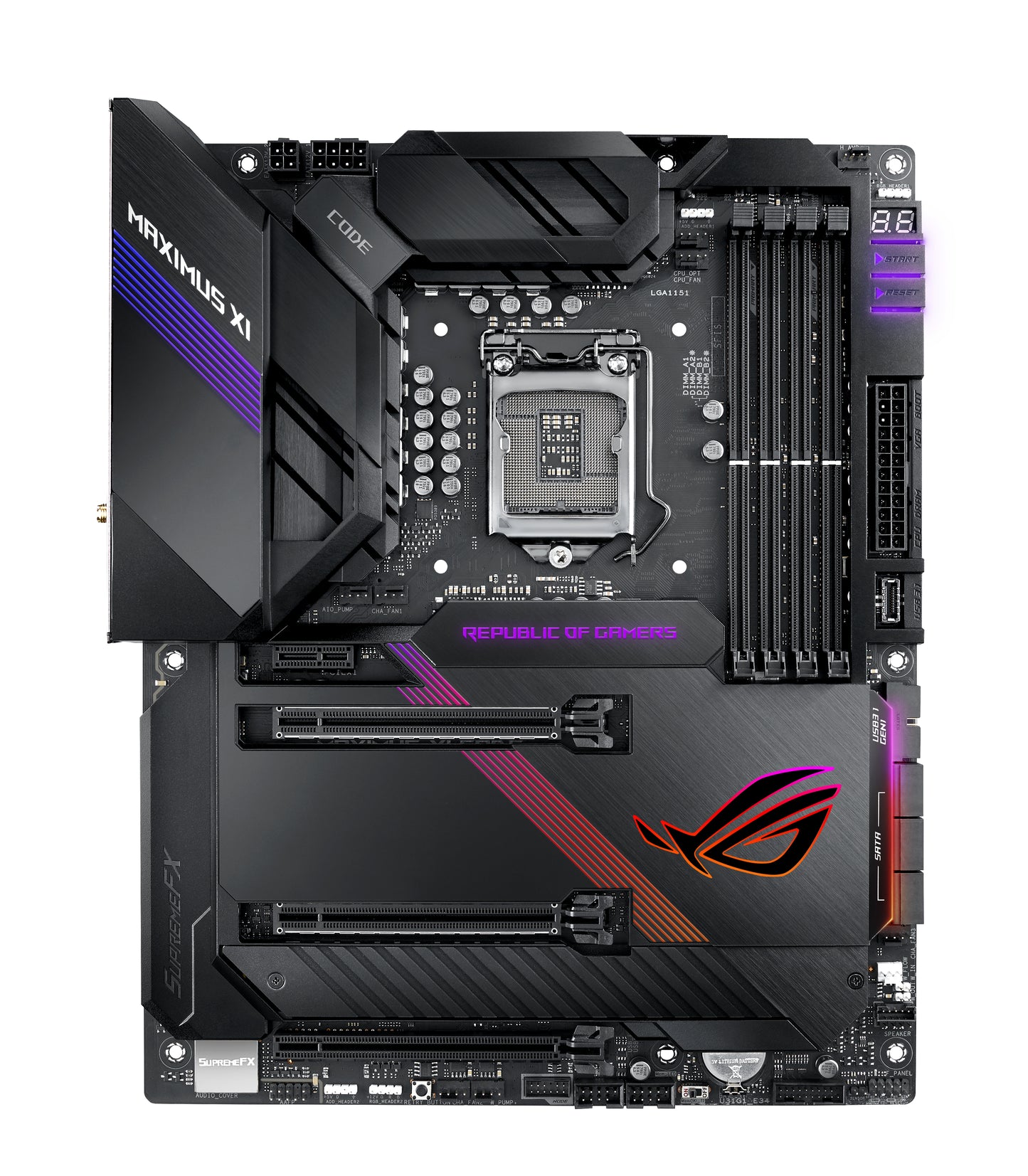 TARJETA MADRE ASUS ROG MAXIMUS CPNT XI CODE HDMI/VGA LGA1151 8TH/9THATX - X-CUSTOMER NOT AUTHORIZED for IPN/VPN Number: F6300NB