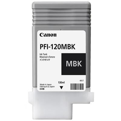 CANON CARTUCHO INKJET PFI-120 MBK INK NEGRO 130ML P PLOTTER SERIE TM