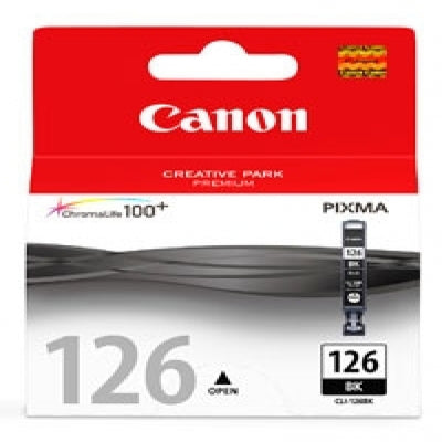 CANON CARTUCHO DE TINTA CLI-126 BK INK NEGRO PARA IP4810 / IP4910 / IX65