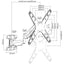 INTRACOM SOPORTE TV P/PARED 30KG 21IN A ACCS 60IN PISTON