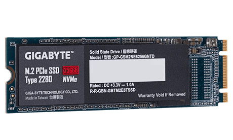 GIGABYTE (ARROBA) DISCO DURO ESTADO SOLIDO 128G INT GIGABYTE SSD M.2 NVME PCIE 3.0 228