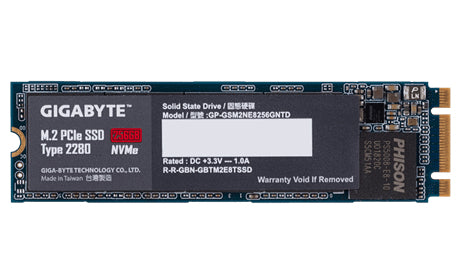 GIGABYTE (ARROBA) DISCO DURO ESTADO SOLIDO 128G INT GIGABYTE SSD M.2 NVME PCIE 3.0 228