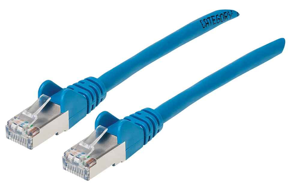 IC INTRACOM CABLE PATCH CAT6A 0.3M 1.0F SCABL FTP AZUL CABLE PATCH CAT6A 0.3M 1.0F S FTP AZUL