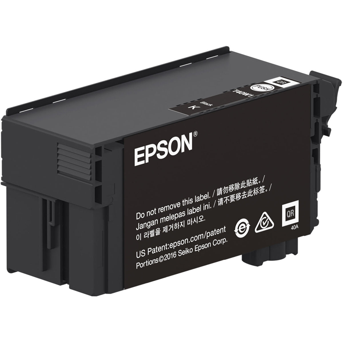 T40W120 Cartucho Epson T40W Negro, 80ml