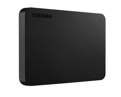 HDTB440XK3CA Disco Duro Externo Toshiba Canvio Basics 2.5", 4TB, USB, Negro - para Mac/PC