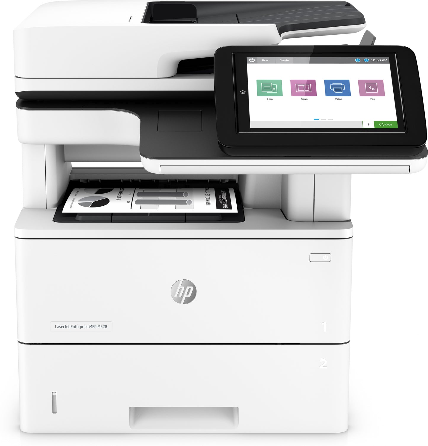 HP INC. HP LASERJET ENTERPRISE MFP PRNT M528DN MULTIFUNCIONAL B/N 45 PPM.