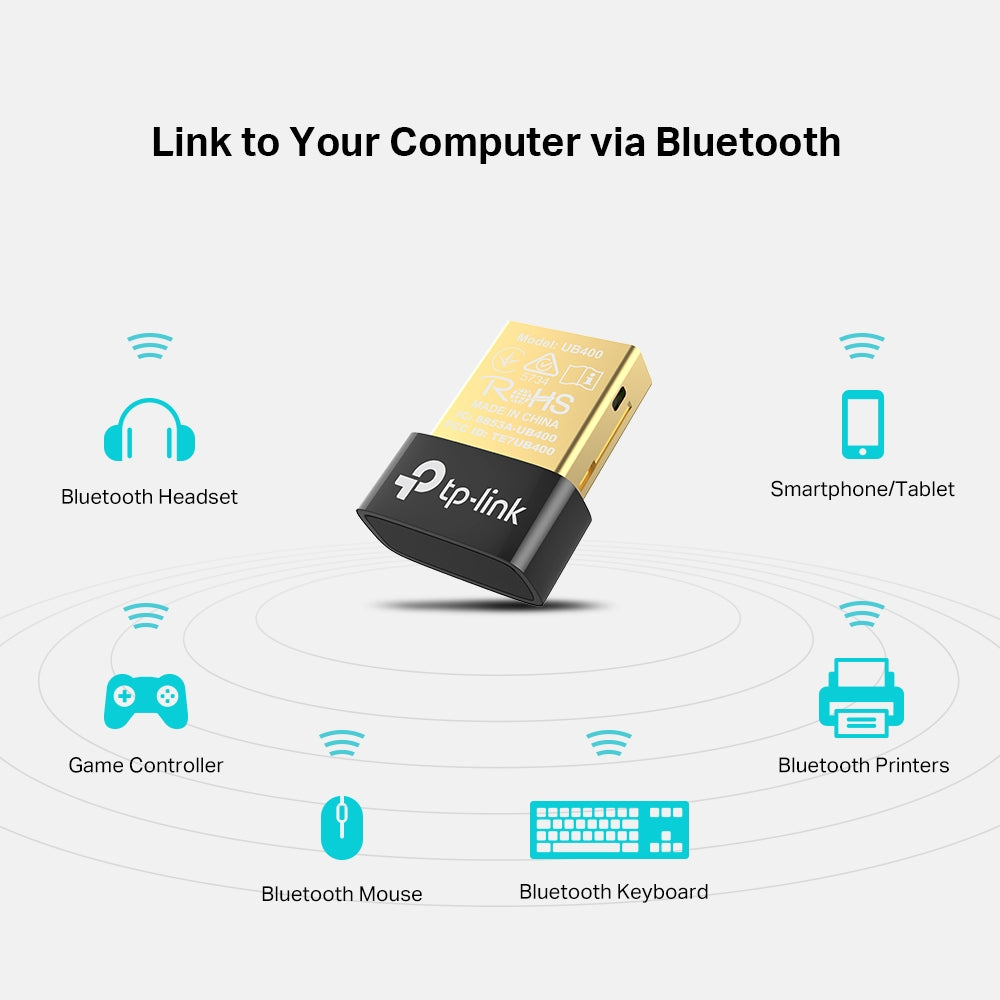 TP-LINK BLUETOOTH 4.0 NANO USB ADAPTER PERP NANO SIZE USB 2.0