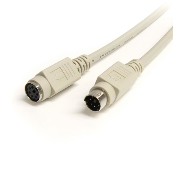 STARTECH CONSIG CABLE 1.8M PS/2 DE EXTENSION CABL ALARGADOR PARA RATON TECLADO