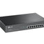 TP-LINK SWITCH GIGABIT DE 8 PTOS POE DEPERP 124W PARA RACK 13IN.CAJA DE ACERO