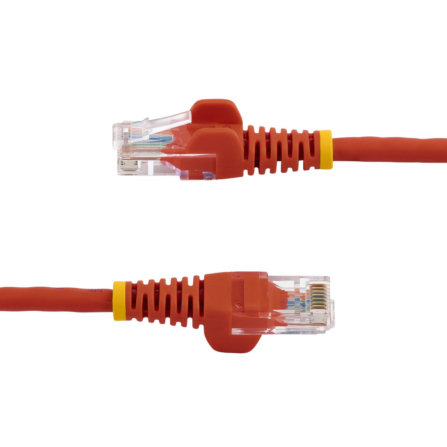 STARTECH CONSIG CABLE 1M ROJO RED 100MBPS CABL CAT5E ETHERNET RJ45 SNAGLESS