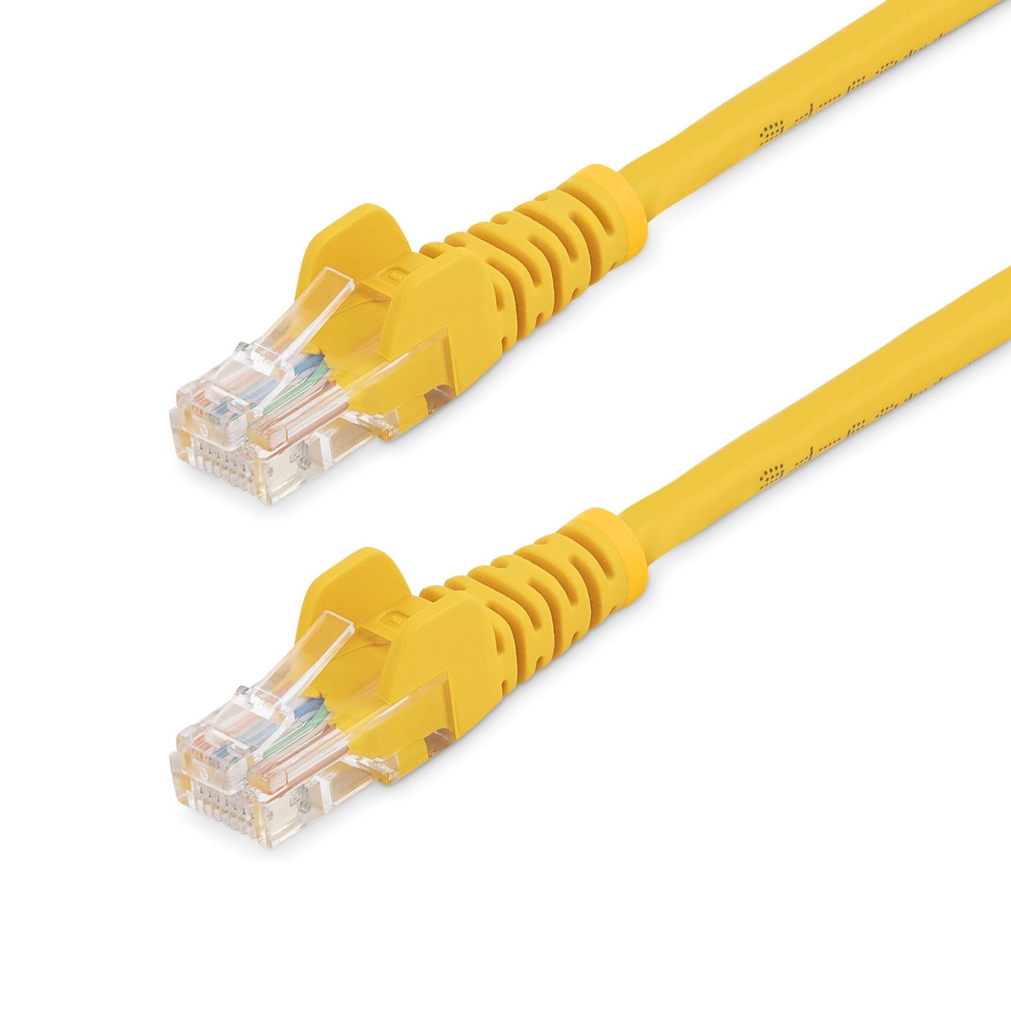 STARTECH CONSIG CABLE DE RED 5M AMARILLO CAT5E CABL ETHERNET SIN ENGANCHE