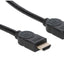 Cable Certificado Premium Manhattan 355353, HDMI 2.0 Macho - HDMI 2.0 Macho, 4K, 60Hz, 3 Metros, Negro