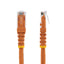 STARTECH CONSIG CABLE 7.6M RED UTP RJ45 CAT6 CABL ETHERNET GIGABIT MOLDEADO NARANJ.