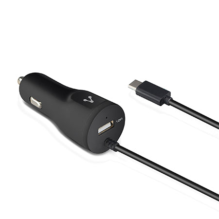 Vorago Cargador para Auto, 5V, 1x USB 2.0, Negro