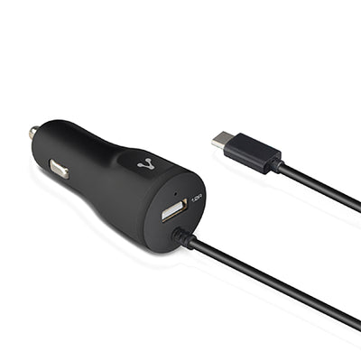 Vorago Cargador para Auto, 5V, 1x USB 2.0, Negro