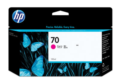 HP INC. HP 70 PIGMENTO MAGENTA 130ML INK TINTA AMPLIO FORMATO C9453A