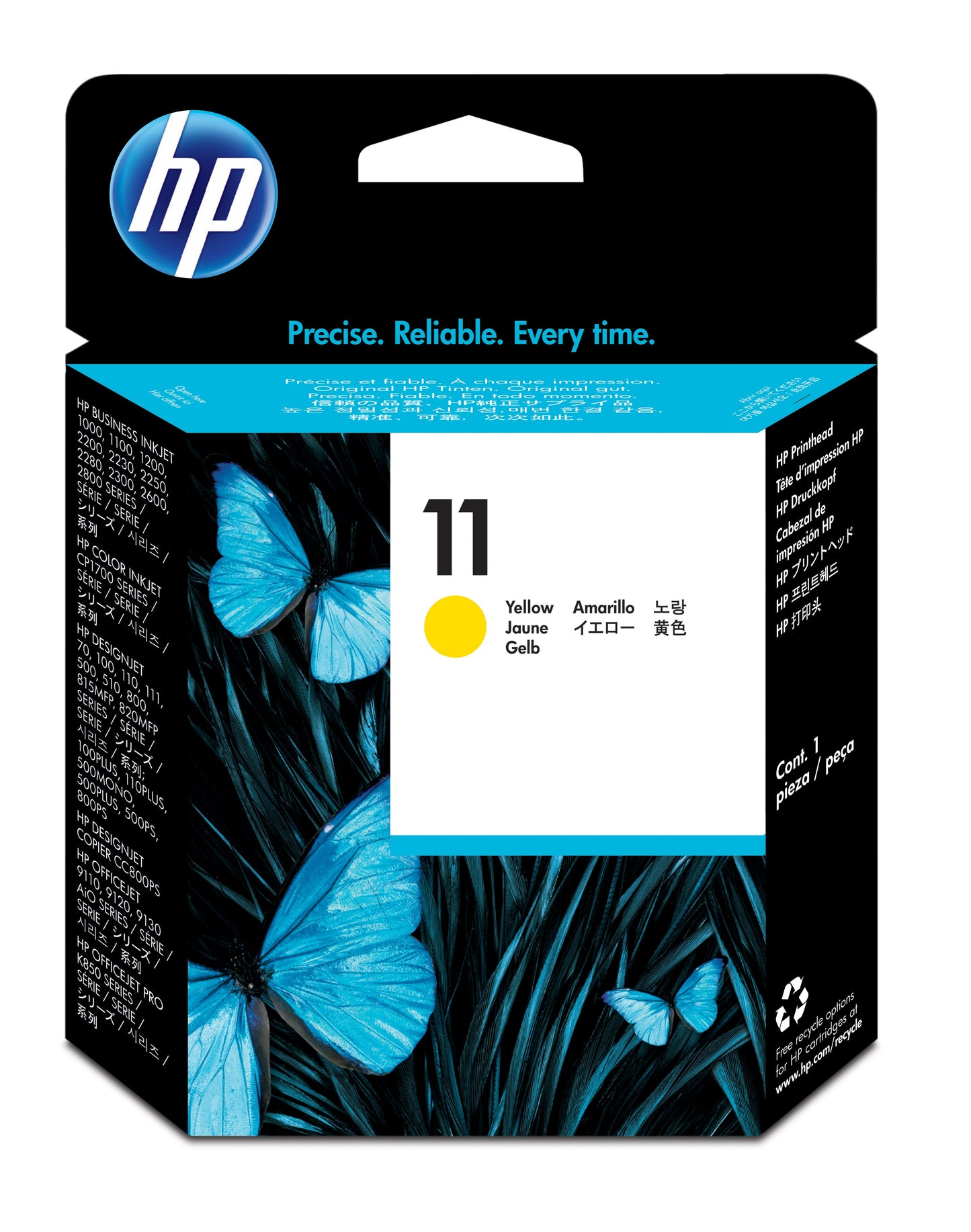 C4813A Cabezal HP 11 Original Amarillo