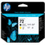 C9384A Cabezal HP 72 Negro Mate/Amarillo