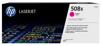 Tóner HP 508X Magenta CF363X | Original para HP Color LaserJet Enterprise M552, HP M553