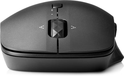 Mouse de viaje 6SP30AA HP, Inalámbrico, Bluetooth, Negro