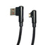 VORAGO CABLE VORAGO CAB-307 USB A TIPOCABL C 2.4A 90 GRADOS NEGRO