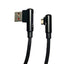VORAGO CABLE VORAGO CAB-305 USB A MICRCABL USB 2.4A 90 GRADOS NEGRO