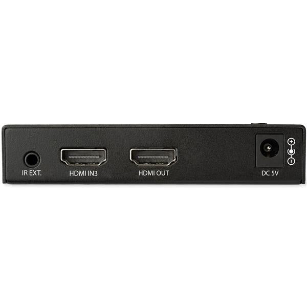 STARTECH CONSIG SWITCH HDMI DE 4 PUERTOS - 3X CABL HDMI Y 1X DISPLAYPORT - 4K 60HZ