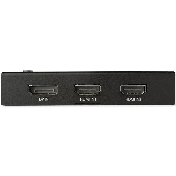 STARTECH CONSIG SWITCH HDMI DE 4 PUERTOS - 3X CABL HDMI Y 1X DISPLAYPORT - 4K 60HZ