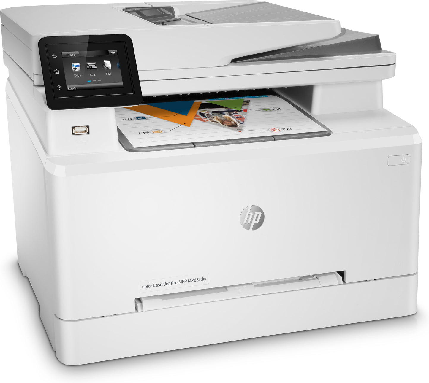 Impresora Multifuncional HP Color LaserJet Pro MFP M283fdw (7KW75A)