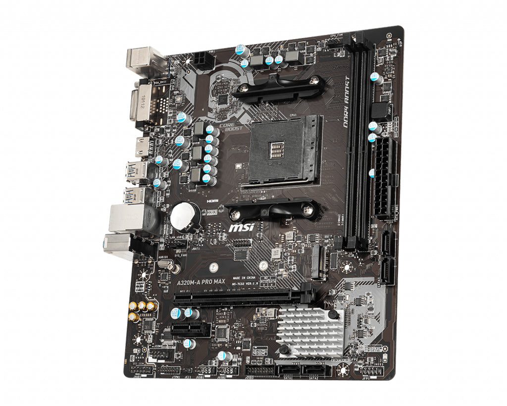 A320M-A PRO Tarjeta Madre MSI Micro ATX A320M-A PRO, S-AM4, AMD A320, HDMI, 32GB DDR4 para AMD