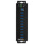 STARTECH CONSIG HUB INDUSTRIAL USB 3.0 DE 10 PERP PUERTOS - CON ADAPTADOR DE PODER