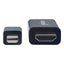 INTRACOM CABLE ADAPTADOR CONVERTIDOR MINCABL I DISPLAYPORT A HDMI 4K 1.8M