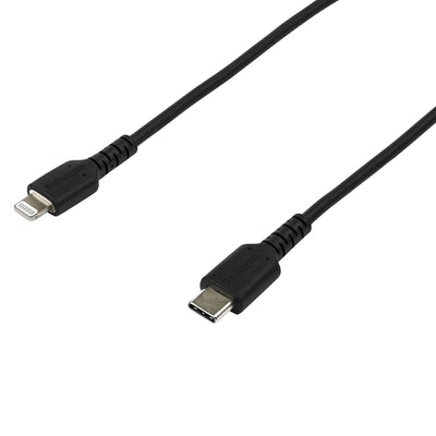 STARTECH CONSIG CABLE USB-C A LIGHTNING DE 2M 2PST COLOR NEGRO - CERTIFICADO MFI