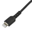 STARTECH CONSIG CABLE USB-C A LIGHTNING DE 2M 2PST COLOR NEGRO - CERTIFICADO MFI